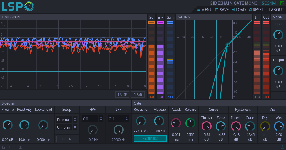 Sidechain-Gate Mono